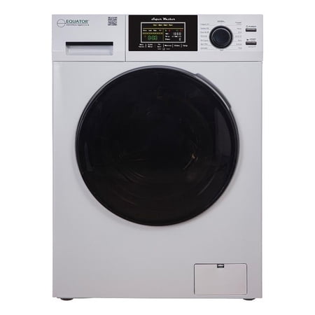 Pemberly Row 1.6 cu.ft./15 lbs White Front load Washer 15 Programs & Pet Cycle