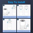 thumbnail image 2 of 3 Pack Absorber Replacement Filter For Core 300 And Core 300s Air Purifier Core 300-rf Hepa Filter Replacement,c, 2 of 5