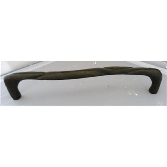 Premier Hardware Designs PHDA-4-PN 12 Inch Center-To-Center Appliance Cabinet Pull with Twist Design, Polished Nickel