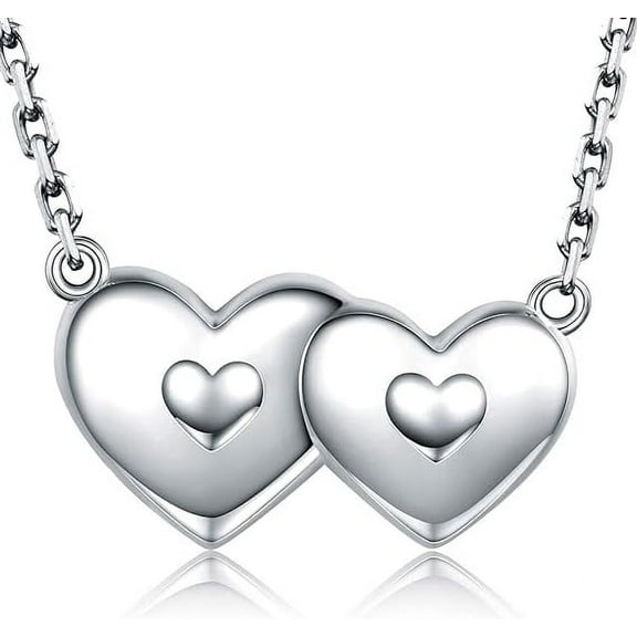 Heart Urn Necklace - Forever in My Heart Cremation Pendant Women Memorial Jewelry Bereavement Keepsake Gift for Loss of Loved Ones