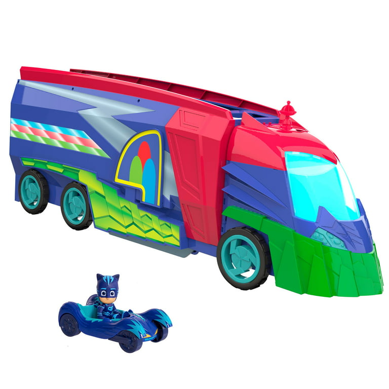 Eddike Gangster Borgmester PJ Masks 2 in 1 Transforming Mobile HQ, Kids Toys for Ages 3 Up, Gifts and  Presents - Walmart.com