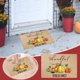 thumbnail image 1 of TIMIFIS Halloween Halloween Halloween Décorations Tapis Halloween Extérieur Porte d'Entrée Tapis Décoratif Tapis pour Porte Superposée Tapis Lavable pour Porche Entrée Ferme Automne Décorations de Fête, 1 of 7