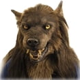 thumbnail image 1 of Máscara de cabeza de hombre lobo realista de látex con forma de perro lobo para Halloween, 1 of 3