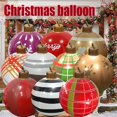 thumbnail image 4 of Outdoor Christmas Inflatable Decorated Ball Pvc Giant Big Large Balls Xmas Tree Decorations Toy Ball Without Light, 4 of 5