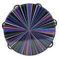 thumbnail image 2 of 8" Wooden Radiant Tambourine Handbell Hand Drum for />  Package Including, 2 of 8