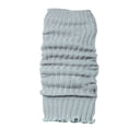 thumbnail image 1 of Women's Solid Color Foot Warmers Party Thick Leg Warmers Colored Fluorescent Wool Knitted Socks, 1 of 4