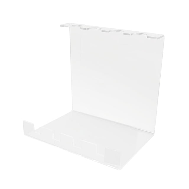 Expositor de raquetas de ping pong, soporte de acrílico simple para raquetas de tenis de mesa 4 plazas