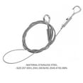 thumbnail image 2 of Tineasur Photo Hanging Wire 1Set Silver for Simple Design Home Decorations, 2 of 8
