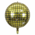 thumbnail image 1 of Globo de película de aluminio, globo redondo 4D, decoración para bodas, fiestas de cumpleaños, globo de papel de aluminio, 1 of 6