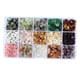 thumbnail image 1 of Cuentas de gemas, caja surtida de 5 colores naturales, cuentas sueltas para hacer joyas (plástico) A, 1 of 7