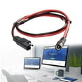 thumbnail image 2 of ROCKROK SAE to DC5.5x2.1mm Female Converter Adapters Cable, SAE to DC5521 Connect, 2 of 8