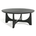thumbnail image 5 of Safavieh Sasha Mid-Century Storage MDF, Oak Veneer Coffee Table, Black, 5 of 11
