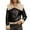 Beige, variant on Faux Shearling Trim Leather Moto Jacket for Women, Wide Collar Long Sleeve Zip Up, Cropped Winter Outerwear, 1 Piece, S-XL