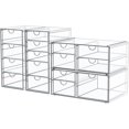 thumbnail image 1 of 16 Drawers Makeup Organizer with Dustproof Acrylic Drawers, 1 of 7