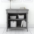 thumbnail image 4 of Scranton & Co Furniture Salinas Secretary Desk with Keyboard Tray & Cabinet, 4 of 7