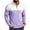 #07 Purple 【Mix & Match: Choose Your Favorites】, variant on Men's Casual Pullover Sweatshirt Polyester Solid Patchwork Zipper Standing Collar Long Sleeve Comfort Stretch Fashion | Zenithor,Black L