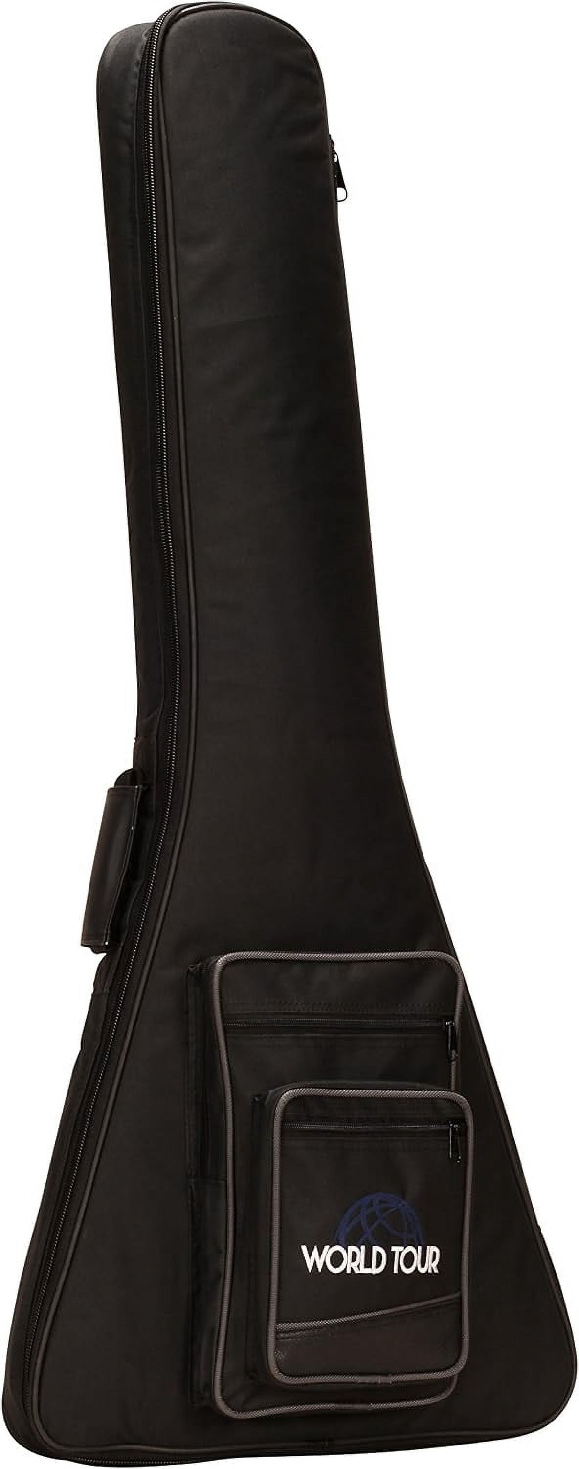 World Tour Double Bass Guitar Gig Bag Gibson/Epiphone Flying V Solid