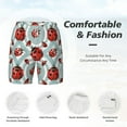 thumbnail image 5 of Balery Insects Mens Swim Trunks Swim Shorts for Men Quick Dry Inseam Beach Shorts with Compression Liner Pocket-Large, 5 of 9