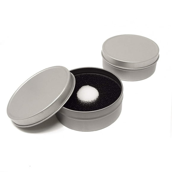 2PCS Makeup Brush Cleaning Sponge Boxes for Eye Shadow Brush, Blush Brush, Loose Powder Brush, Bronzing Brush