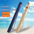 thumbnail image 4 of Pebbuoy Fishing Umbrella Bag Waterproof Canvas Adjustable Strap Foldable Fishing Rod Tools Rain Umbrella Holder Carrier Pouch Outdoor Fishing Accessories, 4 of 6
