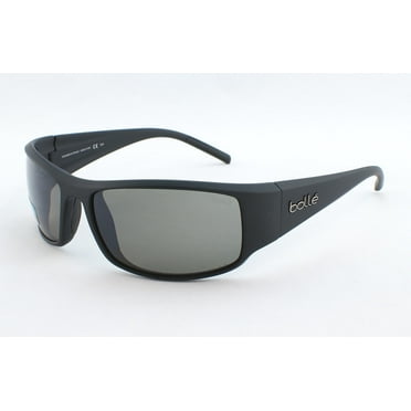 Bolle King BS026002 Sunglasses - Black Matte/Volt  Gun Polarized