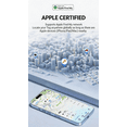 thumbnail image 3 of SENHAWK IP67 Waterproof Smart Tracker, Works with Apple Find My, Bluetooth 5.2 Anti-Lost Item Finder with Lanyard, Mini GPS Key Finder for Keys Kids Luggage, 3 of 8