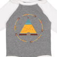 thumbnail image 4 of Inktastic Tribal Arrow Native Teepee Boys or Girls Long Sleeve Baby Bodysuit, 4 of 5