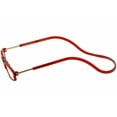 thumbnail image 3 of Clic Reader Magnetic Full Rim Reading Glasses, +3.00 Magnification, Red, 1 Pair, 3 of 7