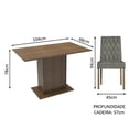 thumbnail image 3 of Juego de Comedor Madesa Tainá MP con Mesa y 2 Sillas, 3 of 5