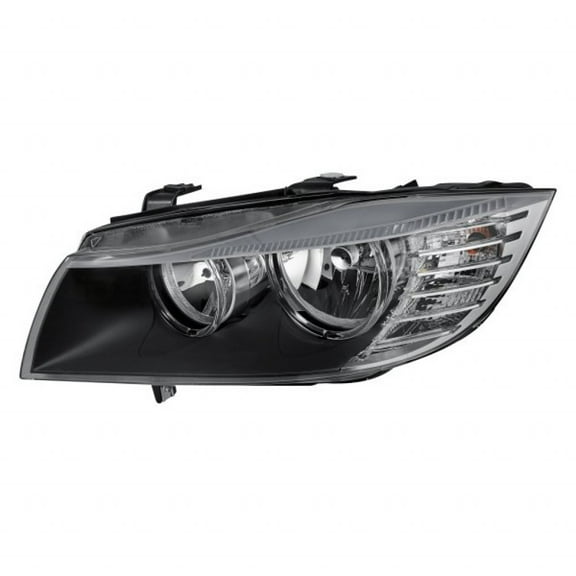 CarLights360: For BMW 335d Headlight Assembly 2009 2010 2011 Driver Side w/ Bulbs Sedan DOT Certified Replacement For BM2518123