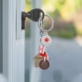 thumbnail image 4 of QUTETN Set of 2 Canada Key Chain Keychain for Car Keys Man, 4 of 8