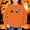 Orange, variant on WQNVRNR Girl Halloween Sweatshirt Casual Crew Neck Pullover Pumpkin Ghost Graphic Long Sleeve Tops Shirt Orange 10-11 Years