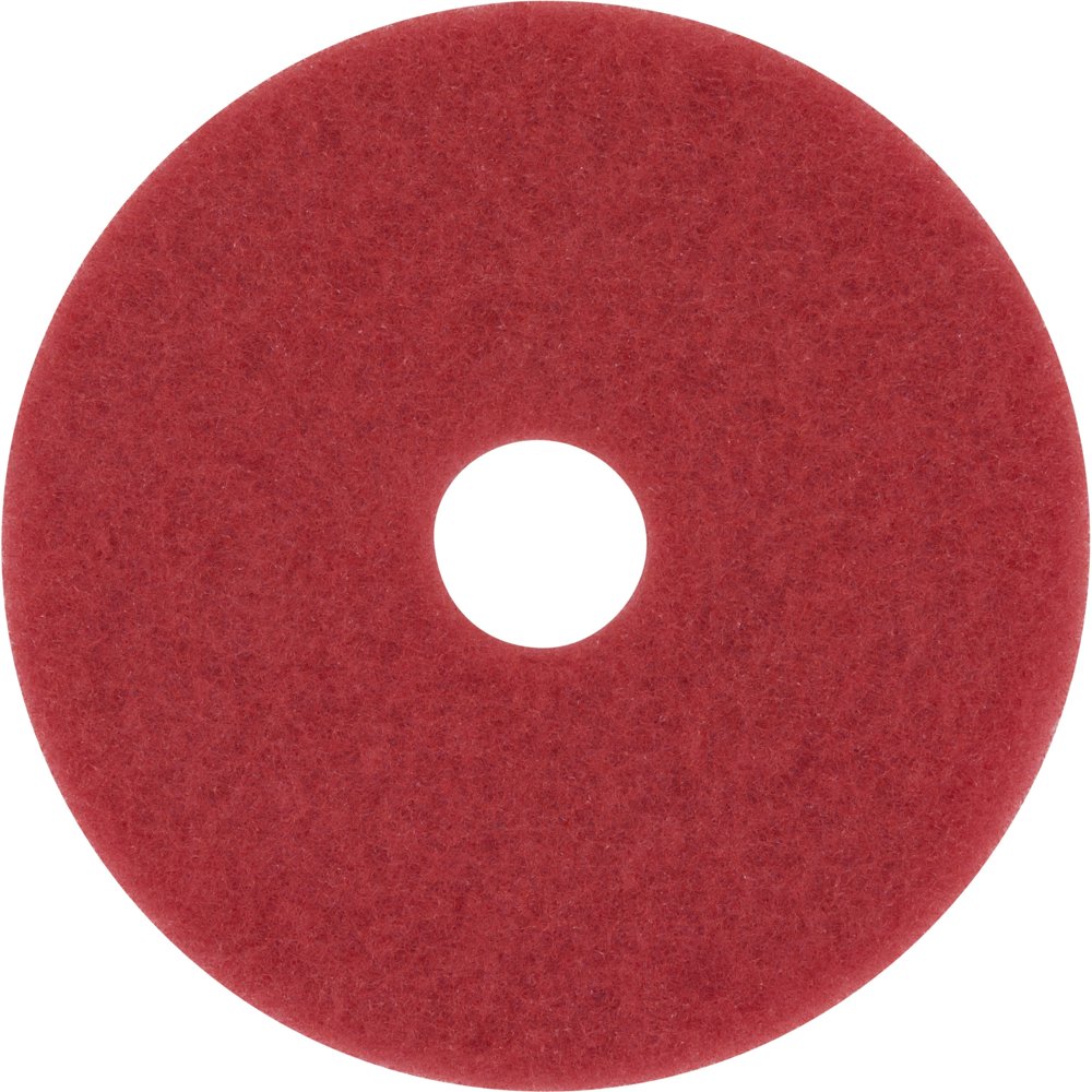3M, MMM08389, Red Buffer Pad 5100, 5 / Carton, Red