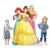 Disney Princesses - Ariel, Belle and Aurora Cardboard Stand-Up, 5.5ft