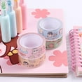 thumbnail image 7 of Cute Cartoon Washi Tape Set With Transparent Design Easy Tear PET Film For Journaling Scrapbooking And Gift Wrapping, 7 of 7