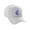 White, variant on Daxton Structured Baseball Hat Cap Curved Visor Old English Font Alphabet A to Z, Gold Hat Royal C