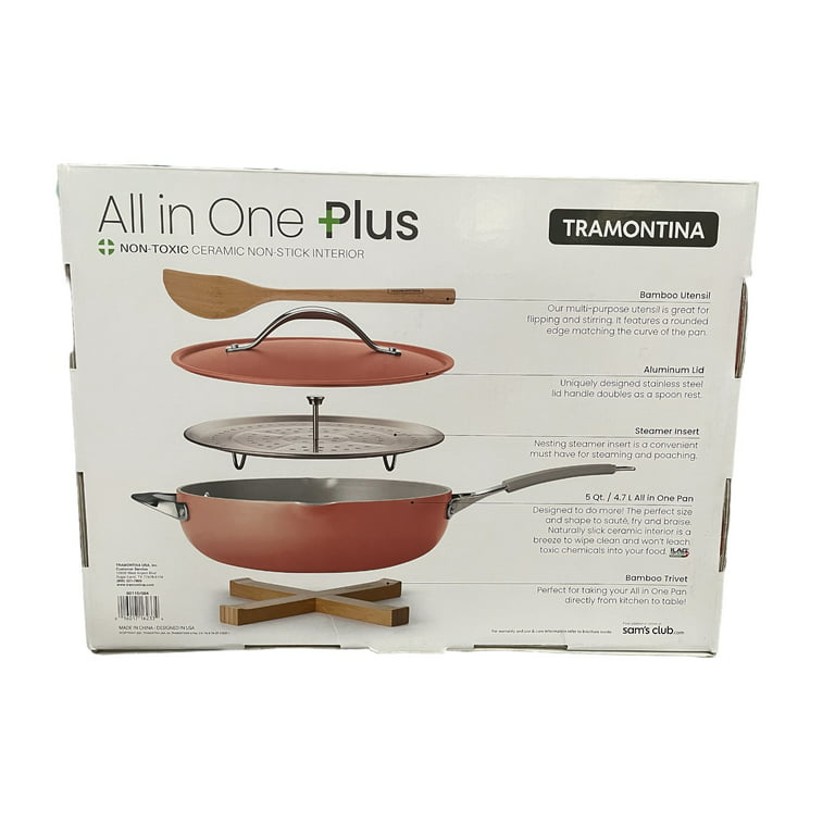 Tramontina 5-Qt. All-in-One Plus Pan in Blueberry
