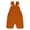 Burnt Orange, variant on Unisex Short Leg Overalls, Sizes 0-3 Month to 4 Years