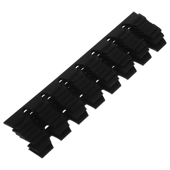 FRCOLOR 8Pcs Front Bumper Scrape Guard Car Universal Black Bumper Lips Scrape Guard Car Under Bumper or Anti-Scratch DIY Car Bumper Protector