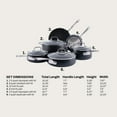 thumbnail image 2 of All-Clad HA1 Expert Nonstick Cookware Set, 10 Piece, 2 of 9