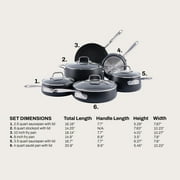 All-Clad HA1 Expert Nonstick Cookware Set, 10 Piece