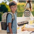 thumbnail image 5 of HUIACONG Deer Camo Brown Bow Kids Backpack Set for Girls with Lunch Box Insulated Water Bottle 4Pcs Backpack and Water Bottle Cover with Padded Strap for Girl Kid Students Elementary School Age 6-12, 5 of 7