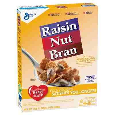 Raisin Nut Bran Breakfast Cereal - 17.1oz - General