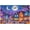 500 PCS, variant on 500 Piece Jigsaw Puzzle, Halloween Ghost Town Spooky Scene, 20.5"x15" Challenging Impossible Game, Family Holiday Home Decor Puzzle