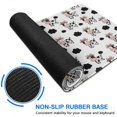 thumbnail image 6 of Long Mouse Pads for Desk,White Cow Floral Crown Pattern Desk Mats on Top Of Desks, Desk Mouse Pad Extra Large with 3mm Non-Slip Base and Stitched Edge for Gaming,Office,Work,Home 35.4"x15.7", 6 of 6
