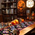 thumbnail image 7 of Jiibva Sugar Skull Mexican Dia De Los Muertos Table Runner 1Pc, 7 of 7