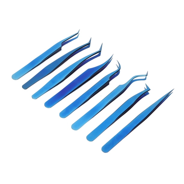 Pinzas Para Pestañas, Pinzas Para Pestañas Ergonómicas Y Cómodas De Acero Inoxidable Para Salón De Belleza