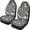 Zebra Stripe Mixed Pattern, variant on XYZCANDO 2 pcs Seat Covers for car Front Seats Auto Front Seat Covers Breathable Premium, Sedan SUV Truck Car Seat Covers, Cow Print Pattern