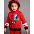 thumbnail image 4 of Conjunto de sudadera con capucha y pantalones Disney Marvel Spider-Man para niños 3T, 4 of 5