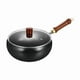 thumbnail image 2 of 24 Cm Nonstick Wok Many Con Tapa Hierro Vidrio para Estufa, 2 of 9